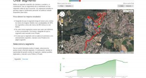 Strava Crear Segmento