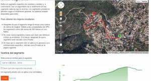 Strava Crear Segmento