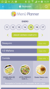 Nestlé Trainer Menu Planner