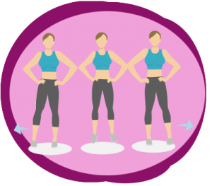 Ejercicios Pliométricos Básicos Saltos Zigzag